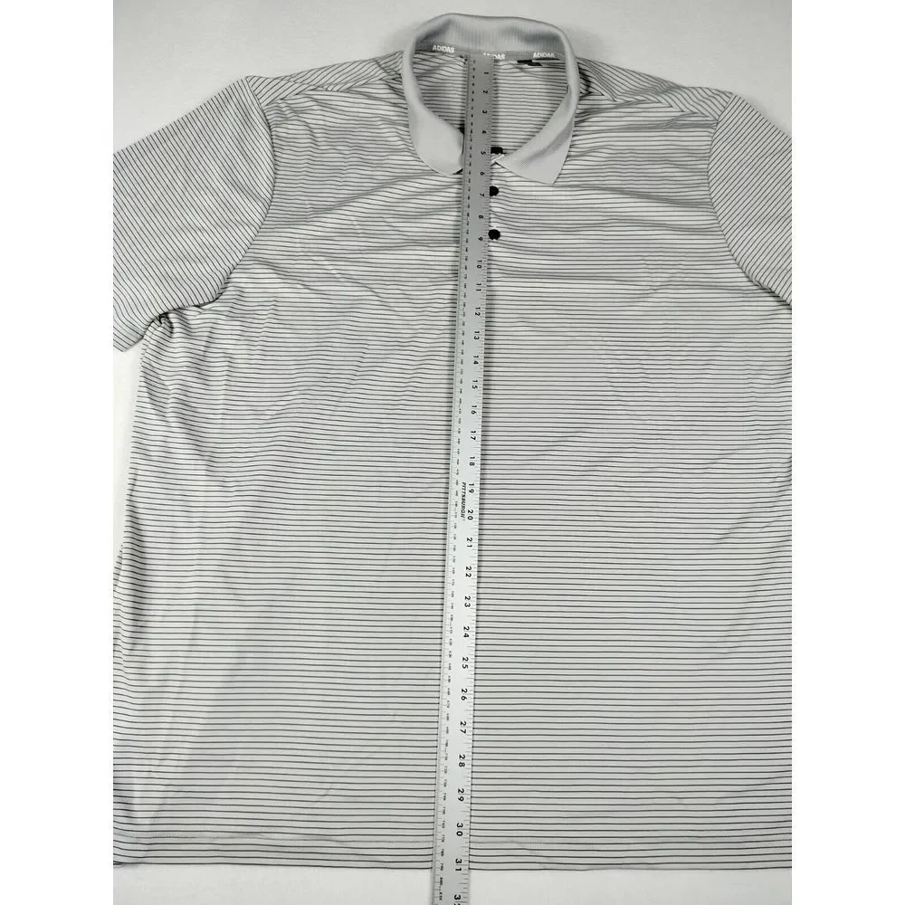 Adidas Polo Shirt Men's XXL Multicolored Athletic‎ Athleisure Activewear Golf